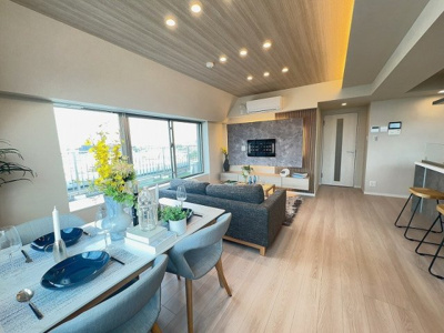 【居間・リビング】 | イニシアイオ目黒学芸大学 | 使いやすい居間です