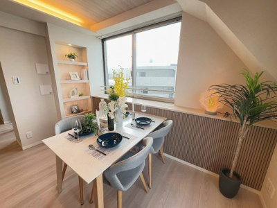 【居間・リビング】 | イニシアイオ目黒学芸大学 | 居間です