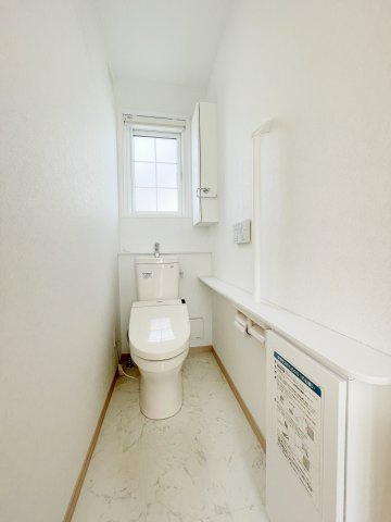 中古戸建・中古住宅　郡山市富田町権現林　富田小・富田中のトイレ