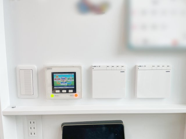 中古戸建・中古住宅　郡山市富田町権現林　富田小・富田中の発電・温水設備