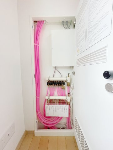 中古戸建・中古住宅　郡山市富田町権現林　富田小・富田中の発電・温水設備