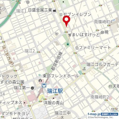 【地図】 | グランスイート瑞江