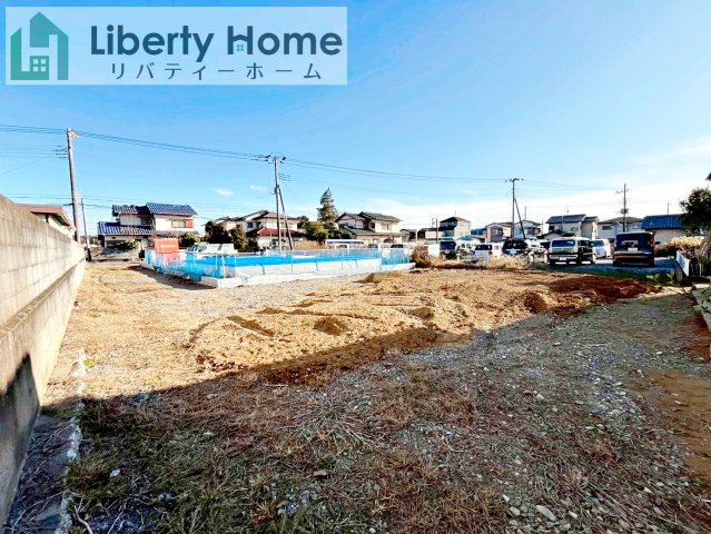 つくばみらい市板橋　売地　91坪の外観