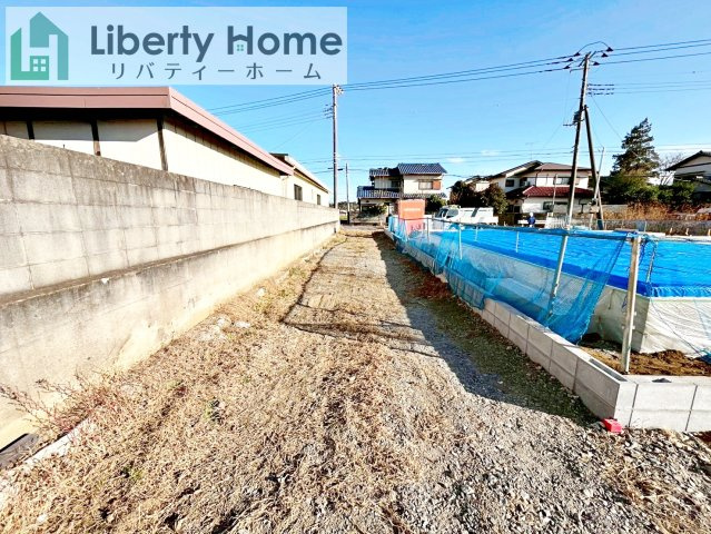 つくばみらい市板橋　売地　91坪の外観