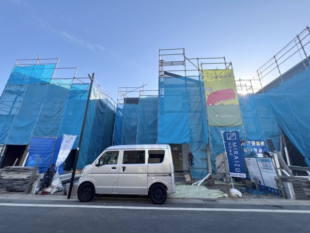 武蔵村山市神明　新築戸建　全4棟の外観