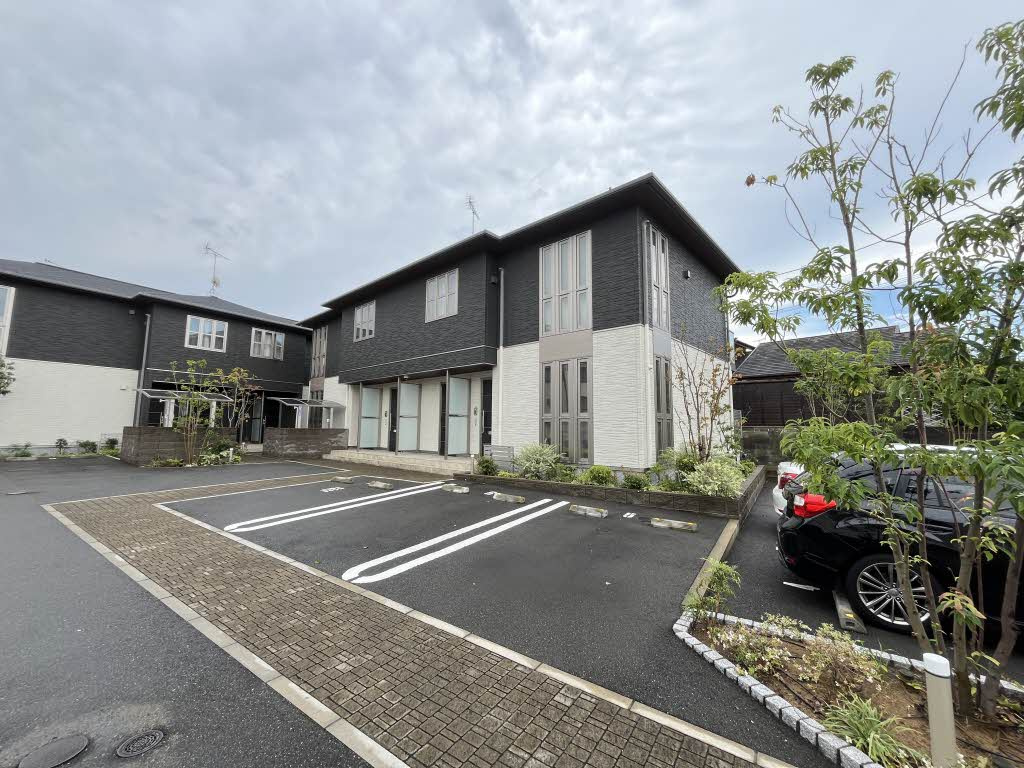 福岡市東区塩浜１丁目のアパートの外観パース|エンゼルハイム ８号館 B0102号-14