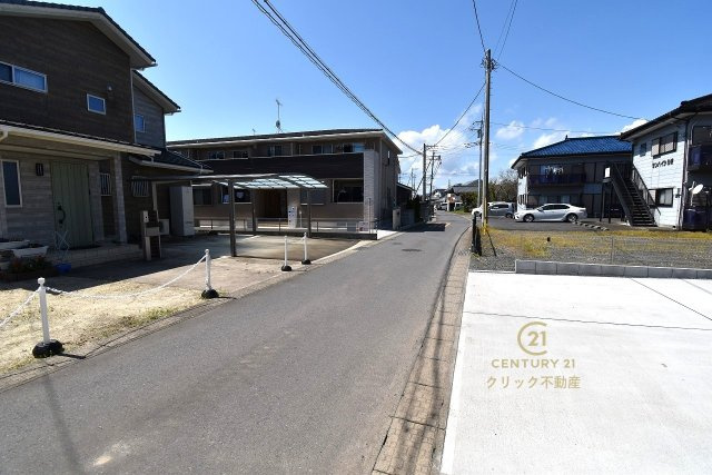 ケイアイフィット　水戸市堀町　25期 　2の前面道路含む現地写真|現地撮影（2026年4月）