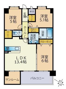 【間取り】 | Eteruno