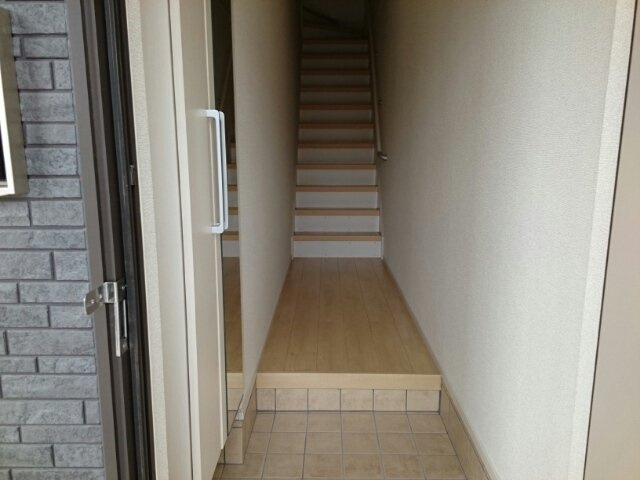 スカイタウンＡの玄関