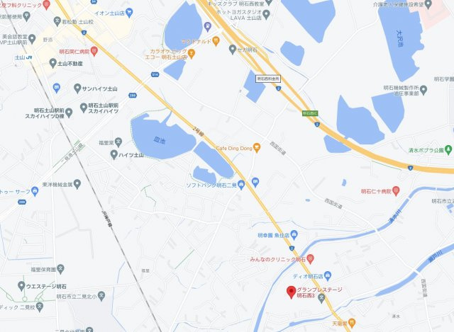 【地図】 | グランプレステージ明石西Ⅲ　9階