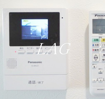 【セキュリティ】 | ハーミットクラブハウスクラーネ | モニター付きインターホンです。