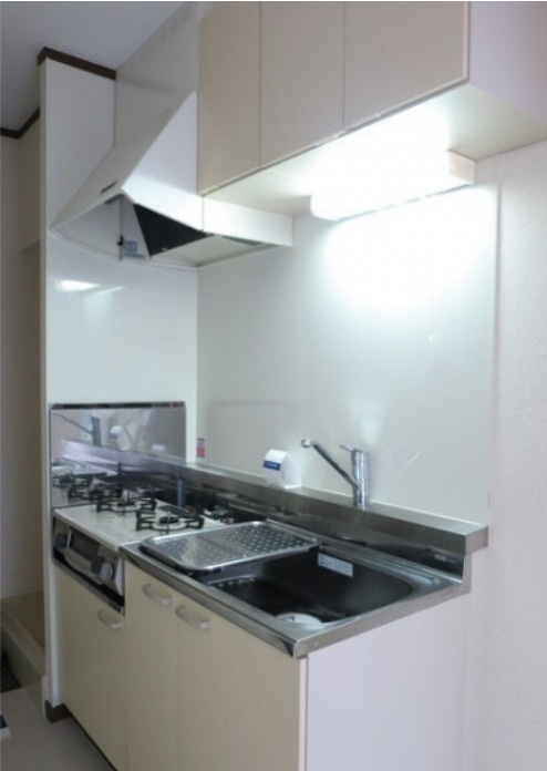 立花ハイツ　礼金０　テラス　角部屋　南西角住戸のキッチン