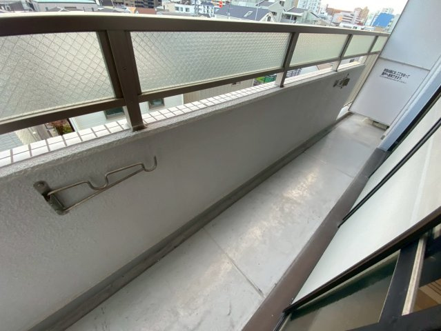 東灘ハイツのバルコニー
