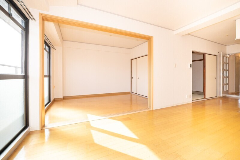 東灘ハイツの居間・リビング