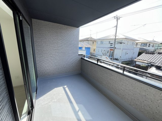 【バルコニー】 | 春日市須玖南3丁目1期　2号棟（全2棟）【仲介手数料無料・0円】 | 施工例。施工例は完成時と異なる場合があります。