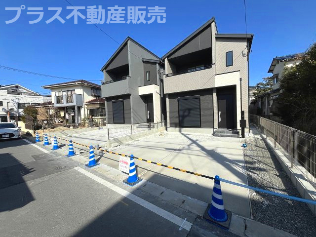 【外観】 | 春日市須玖南3丁目1期　2号棟（全2棟）【仲介手数料無料・0円】 | 完成イメージの外観パースです。