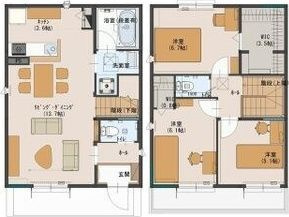 【間取り】 | ソルコリーナC棟