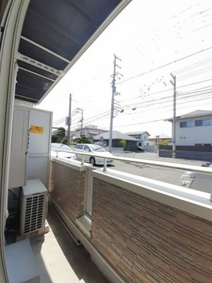 【バルコニー】 | ベル・ジュネス | 陽当たり良好なバルコニーです