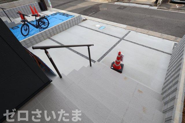 《仲介手数料無料》北区植竹町１丁目540-3新築一戸建てリーブルガーデンの駐車場