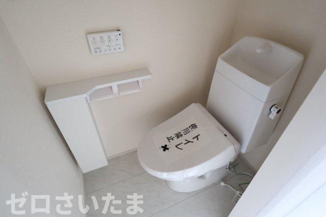 《仲介手数料無料》北区植竹町１丁目540-3新築一戸建てリーブルガーデンのトイレ