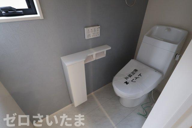 《仲介手数料無料》北区植竹町１丁目540-3新築一戸建てリーブルガーデンのトイレ|2階