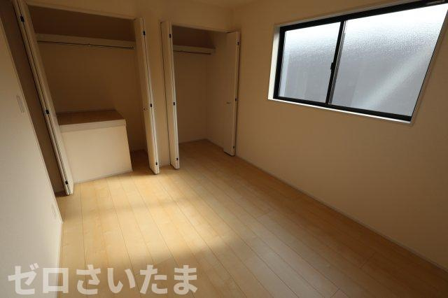 《仲介手数料無料》北区植竹町１丁目540-3新築一戸建てリーブルガーデンの洋室|3階 6帖