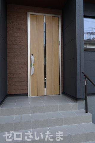 《仲介手数料無料》北区植竹町１丁目540-3新築一戸建てリーブルガーデンの玄関