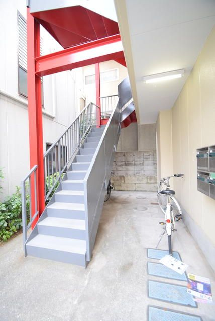 コーポハマのエントランス