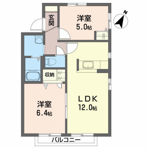 ファミーユワイズの間取り
