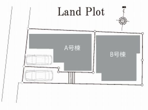 【区画図】 | 【仲介手数料０円】藤沢市辻堂1丁目　新築一戸建て　全2棟 | 【仲介手数料０円】藤沢市辻堂1丁目　新築一戸建て　全2棟
