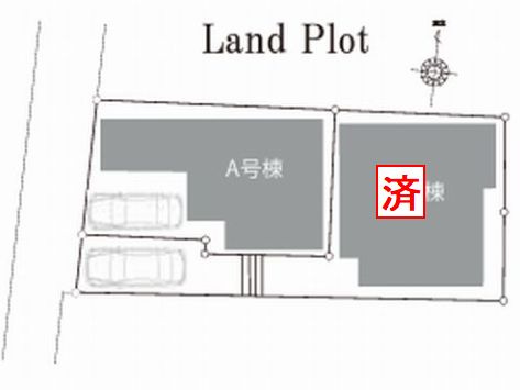 【区画図】 | 【仲介手数料０円】藤沢市辻堂1丁目　新築一戸建て　全2棟 | 【仲介手数料０円】藤沢市辻堂1丁目　新築一戸建て　全2棟