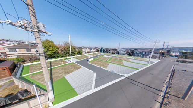 区画完成予想写真