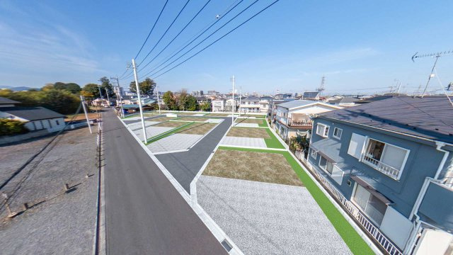 区画完成予想写真