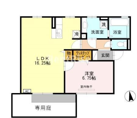 ベル ミラコスタの間取り