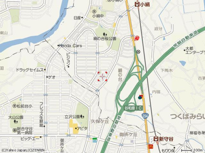 【地図】 | キャビンつくばハウス