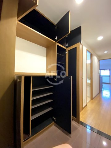 キングマンション江戸堀の収納|キングマンション江戸堀　シューズボックス