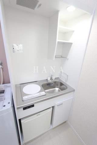 横浜市神奈川区白幡東町のアパートのキッチン