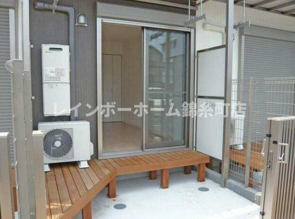 サンフレアのバルコニー