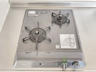 【キッチン】 | 豊島サロンビル | 二口ガスコンロ