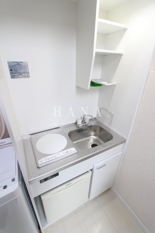 横浜市神奈川区白幡東町のアパートのキッチン