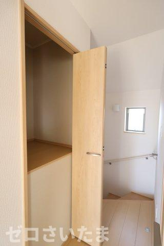 《仲介手数料無料》岩槻区本丸１丁目17-18新築一戸建てハートフルタウンの収納