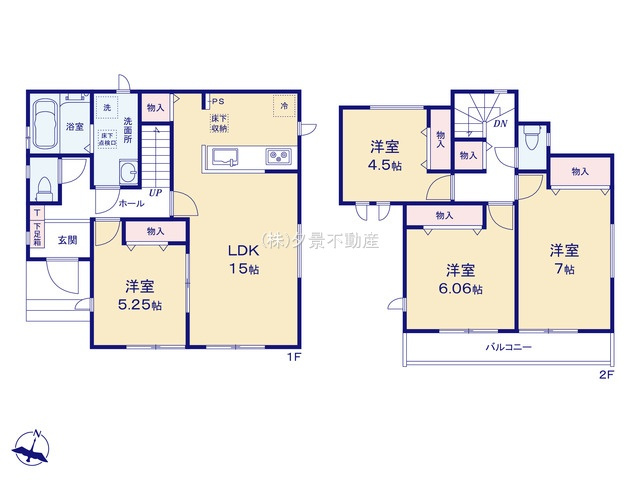 《仲介手数料無料》岩槻区本丸１丁目17-18新築一戸建てハートフルタウン