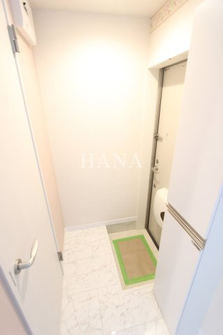 ユナイト七島アルカシオンの玄関