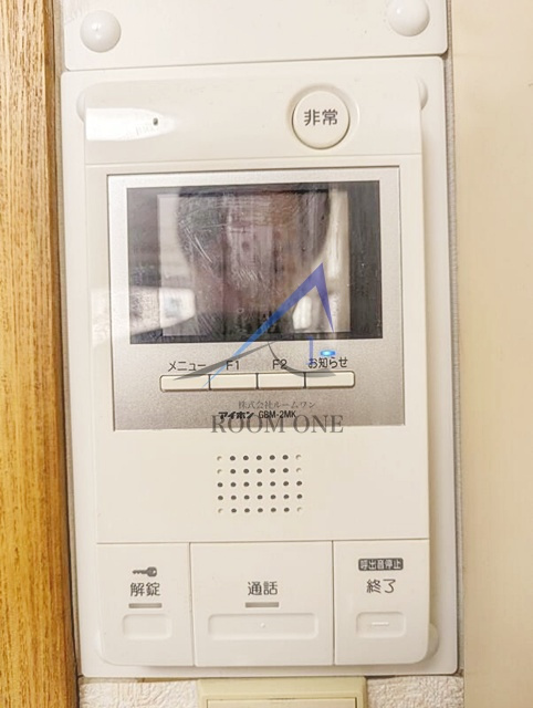 エグゼクティブ代官山のセキュリティ|モニター付インターホンです。