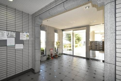 福岡市早良区原４丁目の賃貸マンションのエントランス|エントランス写真