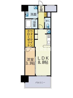 【間取り】 | ブレス唐人町駅前