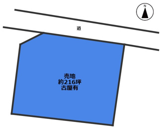 【間取り】 | 神宮２丁目　土地建物