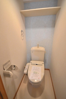【トイレ】 | 清潔感のあるトイレです。