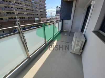 【バルコニー】 | ネストピア博多グランドステージ2 | 日当たりの良いバルコニーです！