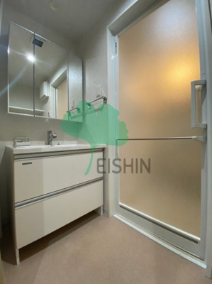 【洗面所】 | ネストピア博多グランドステージ2 | シンプルで使いやすい洗面台です！